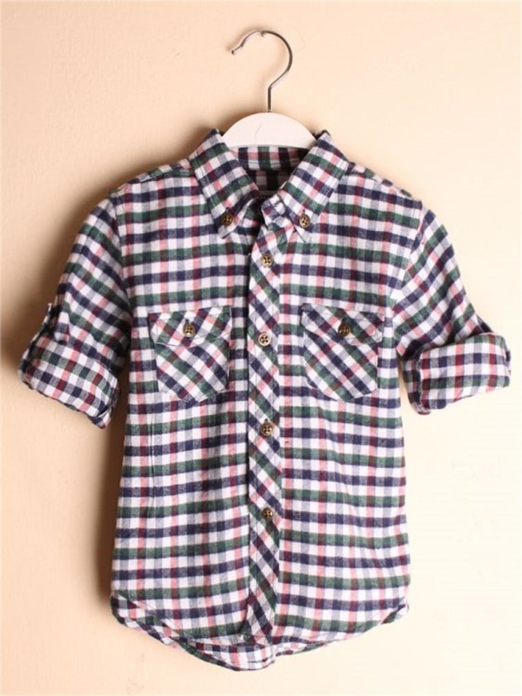 State Of Kids  Oduncu Gömlek - Yeşil Ekose