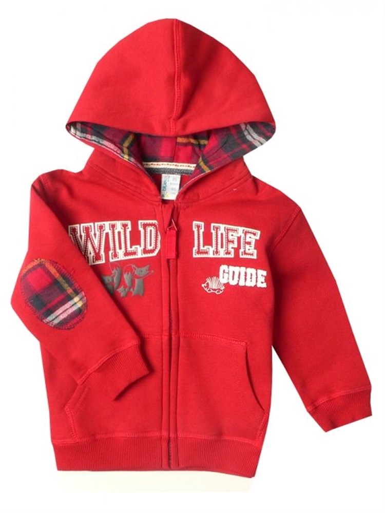 Bluekey Erkek Bebek Sweat-Kırmızı