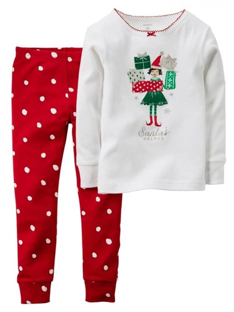 Carter's Pijama Takımı - Santa's Helper