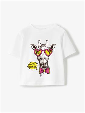 Bebeque Hipster Giraffe Kız T-Shirt