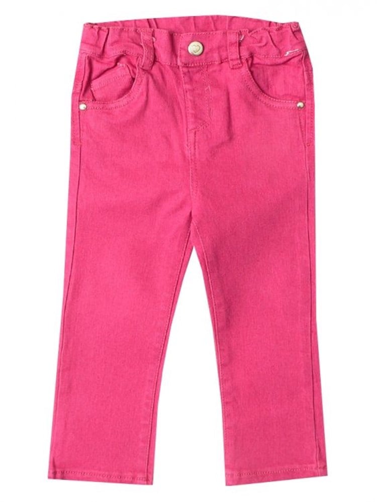 Bluekey Kız Bebek Pantolon-Fusya