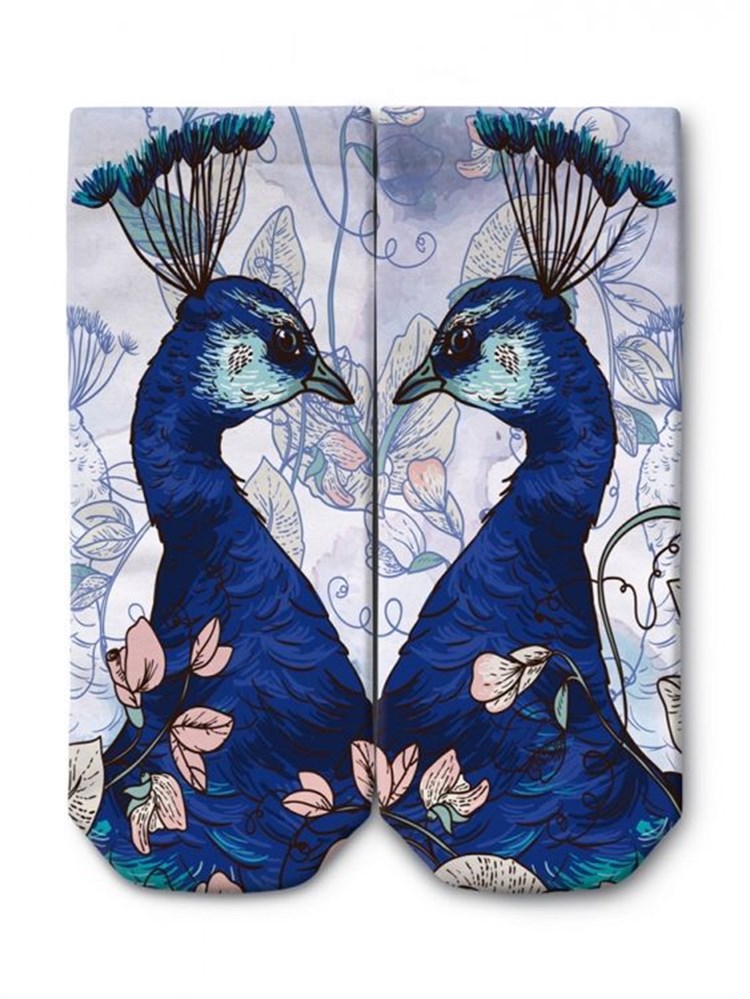 Ogobongo Dijital Baskılı Patik Çorap / 35-39 Numara