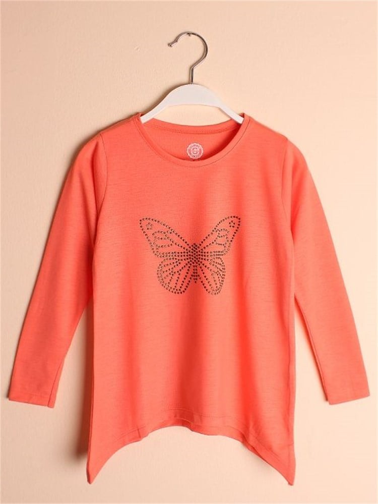 State of Kids Tunik - Kelebek - Mercan