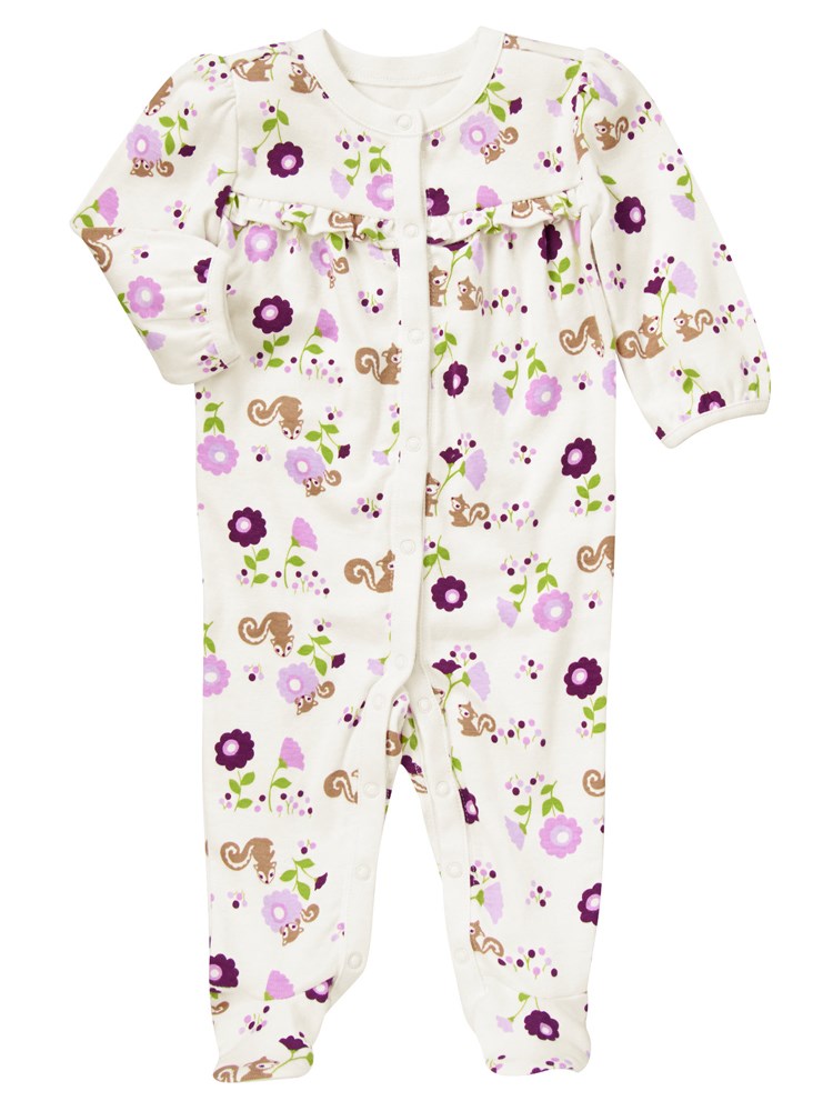 Gymboree Purple Flower Tulum