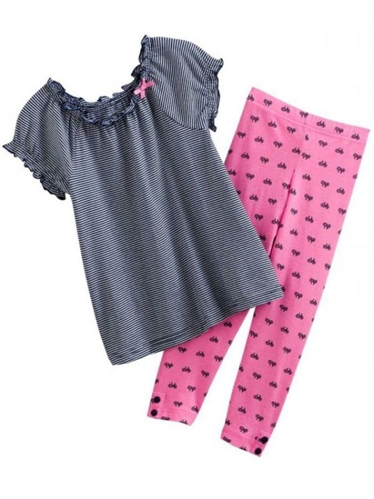 Carter's Bluz Tayt Set - Bisiklet