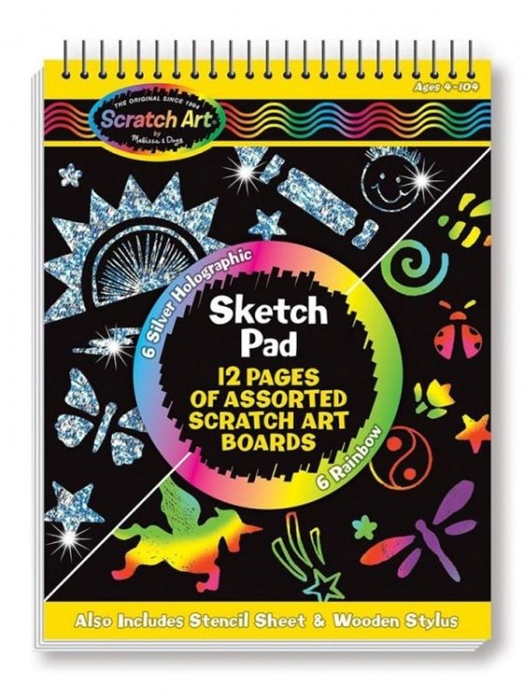 Melissa & Doug Karalama Defteri - Kazıma Sanatı