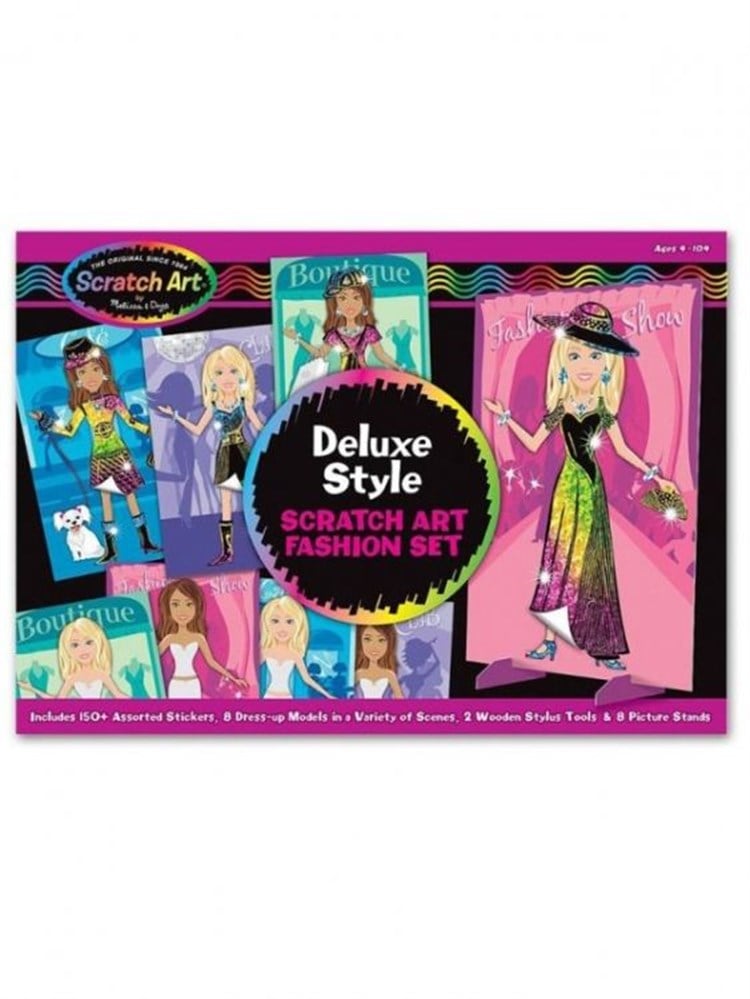 Melissa & Doug Deluxe Moda Seti - Kazıma  Sanatı