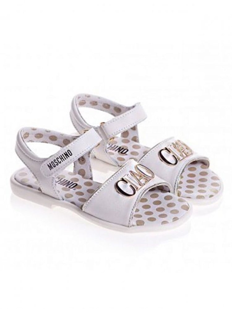 Moschino Ciao Sandalet - Beyaz