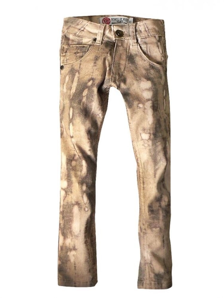 State Of Kids Çiçekli Pantolon - Stone