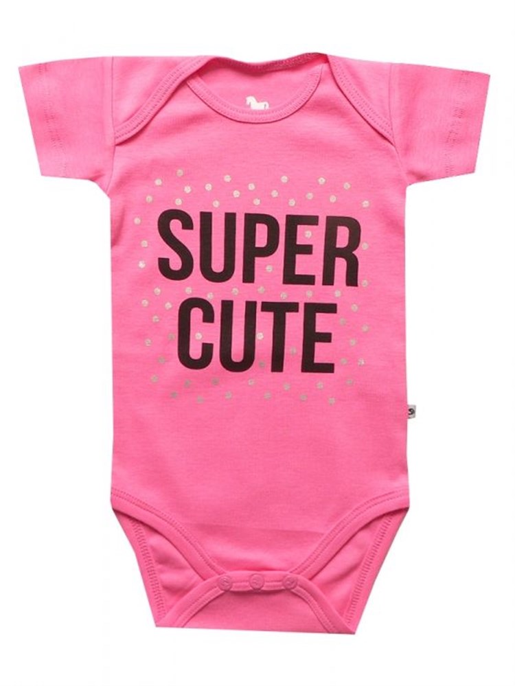 Bebeque Super Cute Body - Pembe