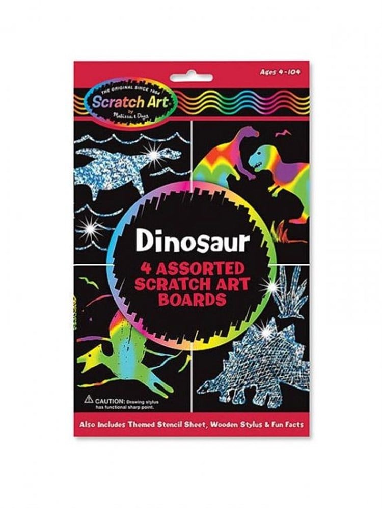 Melissa & Doug Dinozorlar - Kazıma Sanatı