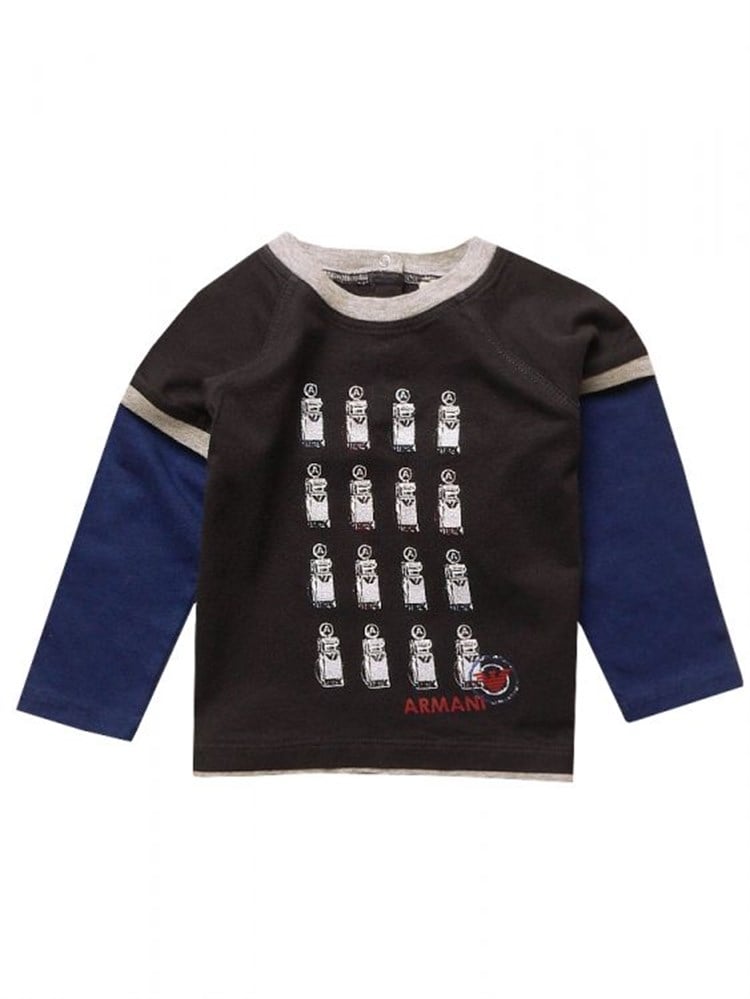 Armani Bebek Sweatshirt - Lacivert