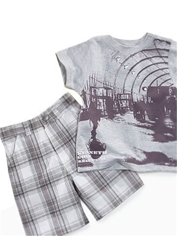 Kenneth Cole Reaction T-Shirt Şort Takım