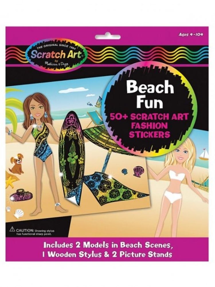 Melissa & Doug Plajda Eğlence - Kazıma Sanatı