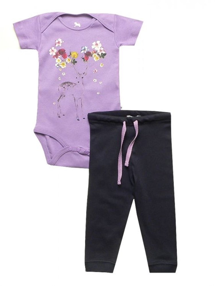 Bebeque Minik Bambi Set - Purple