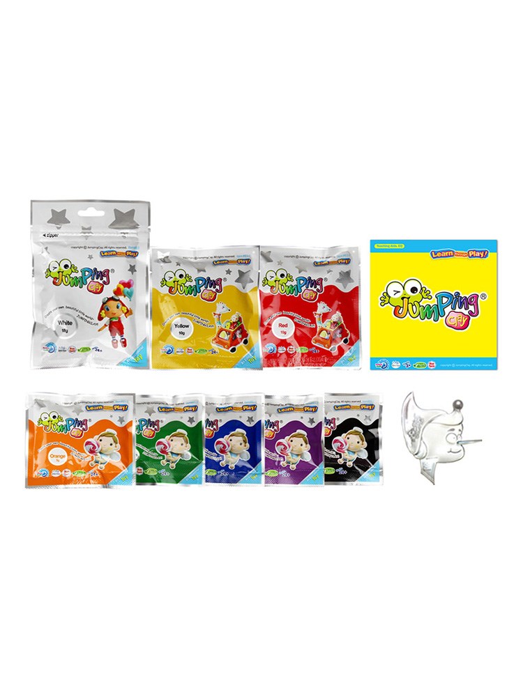 JumpingClay 8 Renkli Deneme Seti