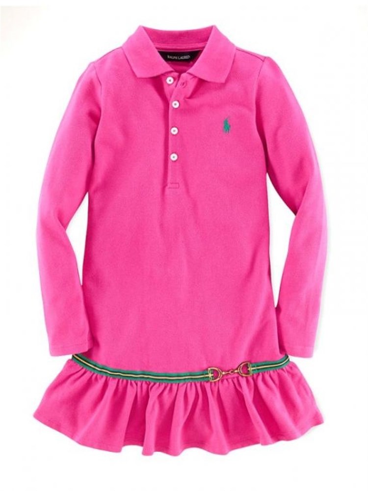 Ralph Lauren Elbise - Pembe - Polo Yaka