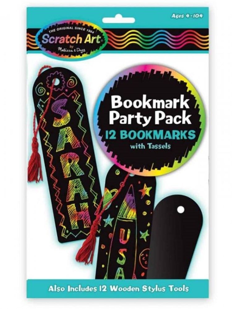 Melissa & Doug 12'li Kitap Ayiraci - Kazıma Sanatı