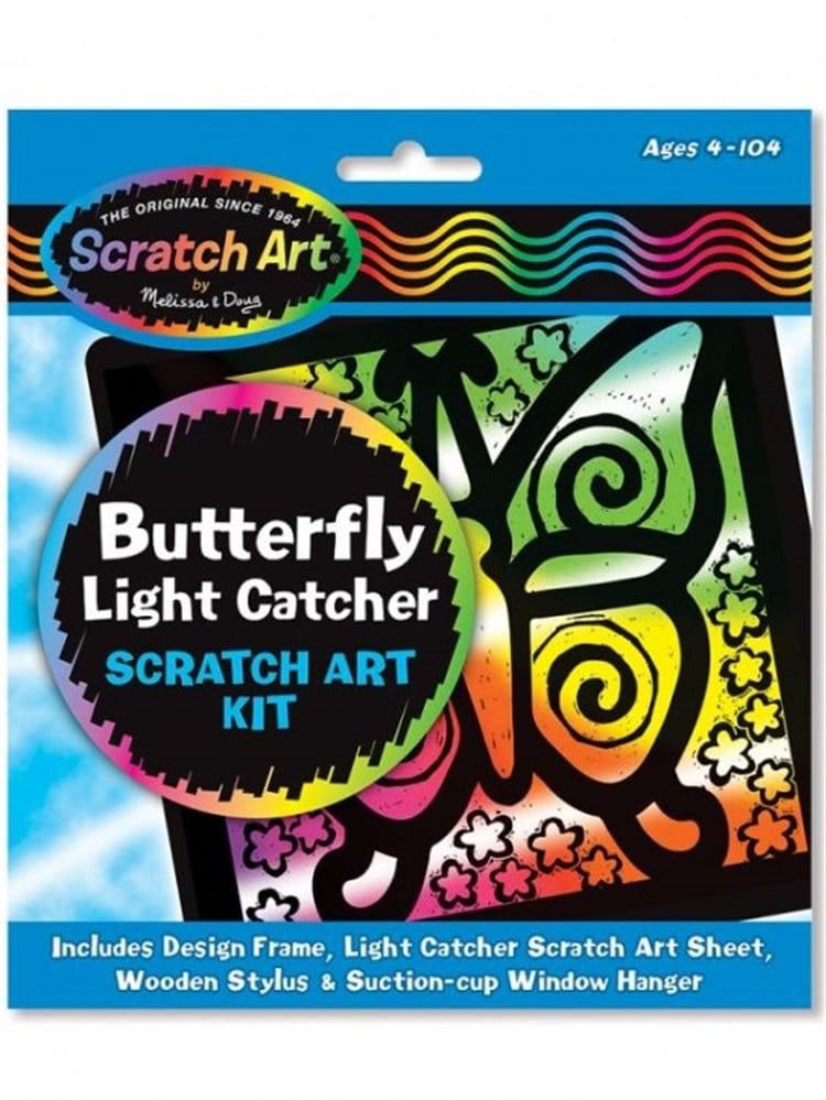 Melissa & Doug Işildayan Kelebek - Kazıma Sanatı