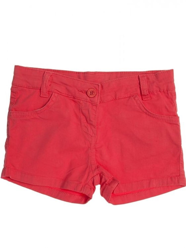 Bluekey Lastikli Şort Kırmızı