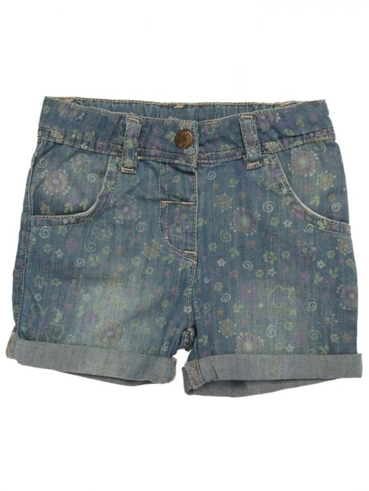 Bluekey Mavi Kot Şort