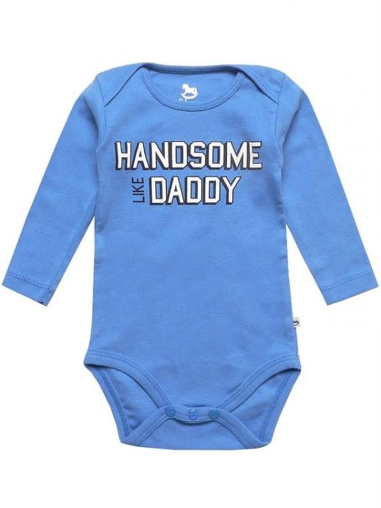 Bebeque Kiki Uzun Kollu Body - Babası Gibi Yakışıklı