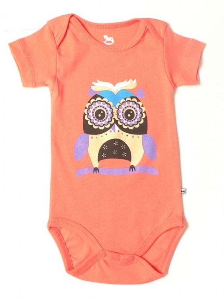 Bebeque Kiki Body - Turuncu - Baykuş