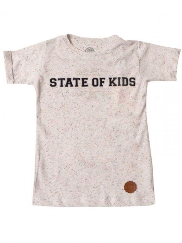 State of Kids Palm Beach T-Shirt - Açık Gri
