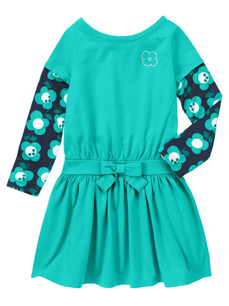 Gymboree Çiçek Desenli Elbise