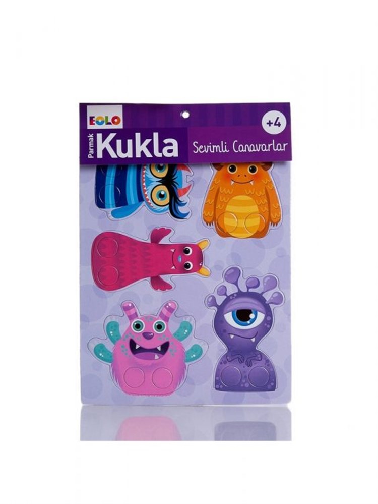 Eolo Parmak Kukla Sevimli Canavarlar