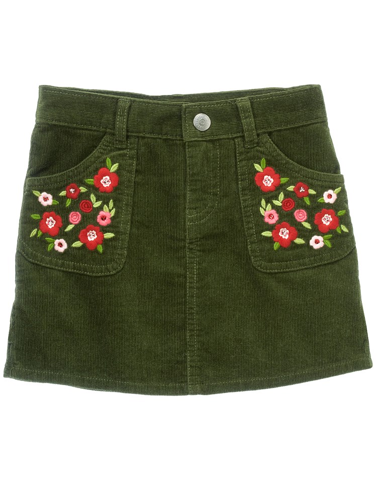 Gymboree Roses Kadife Etek