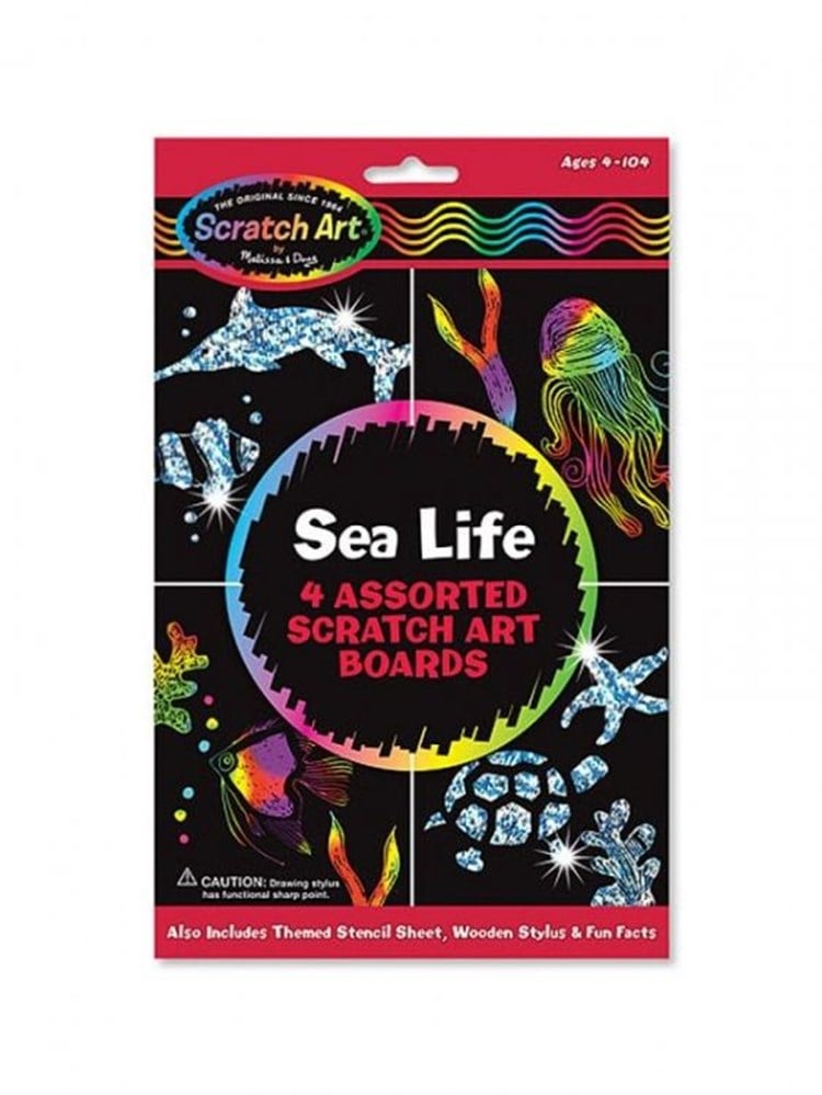 Melissa & Doug Deniz Canlilari - Kazıma Sanatı