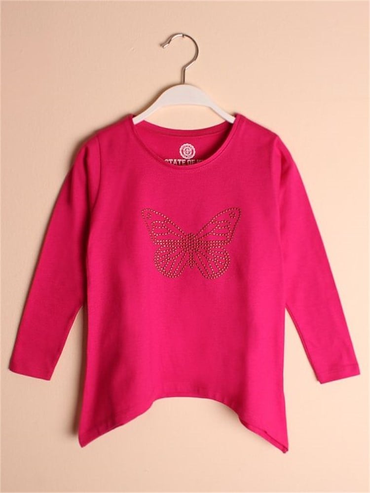 State of Kids Tunik - Kelebek - Fuşya