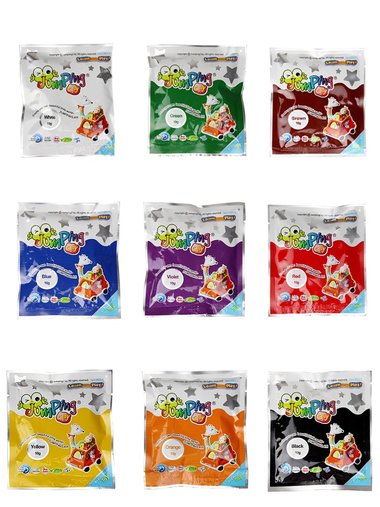 JumpingClay 10 gr Proje Hamuru Tüm Renkler