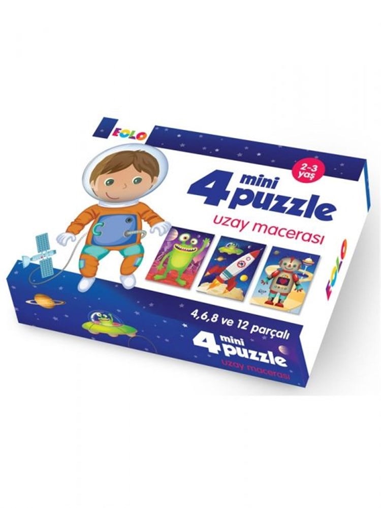 Eolo 4 Mini Puzzle Uzay Macerası