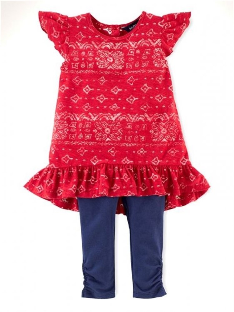 Ralph Lauren Set - Bandana - Kırmızı