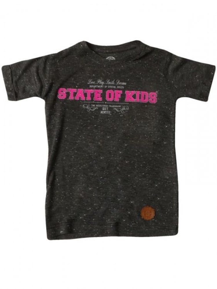 State of Kids Palm Beach T-Shirt -Siyah