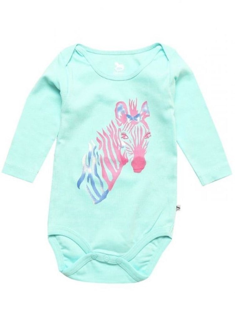 Bebeque Kiki Uzun Kollu Body - Gökyüzü Mavisi