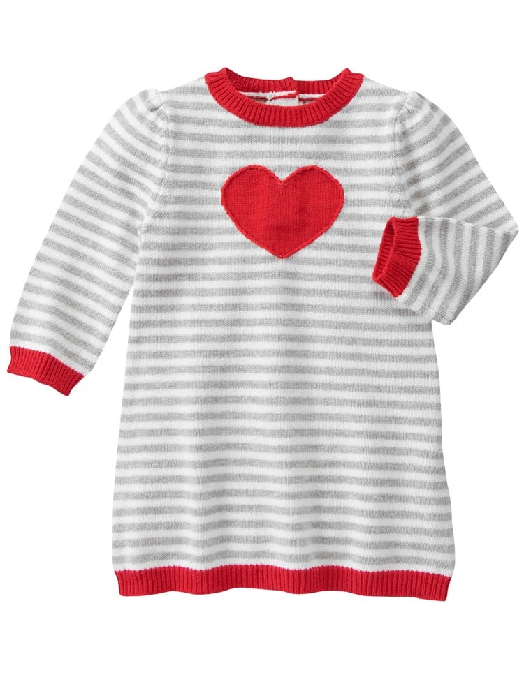Gymboree Little Heart Triko Elbise