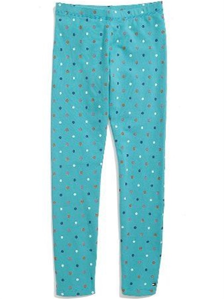 Tommy Hilfiger Colorful Dots Tayt - Mavi