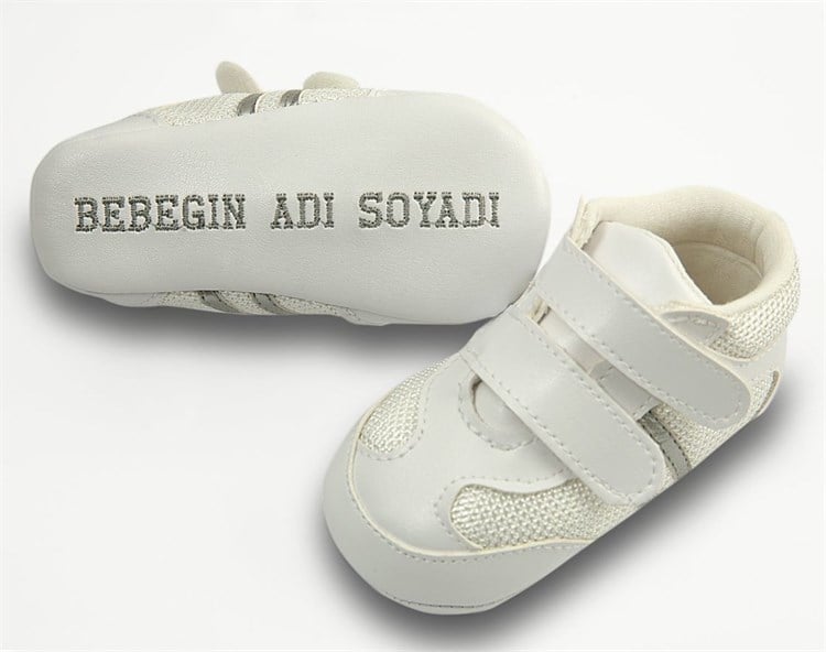BEBEĞİNİZE ÖZEL PATİK MODEL 5 GÜMÜŞ
