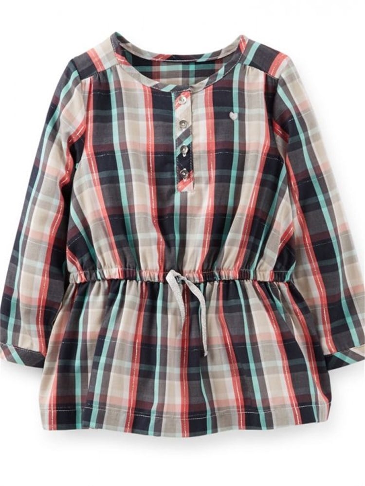 Carter's Ekose Tunik - Simli