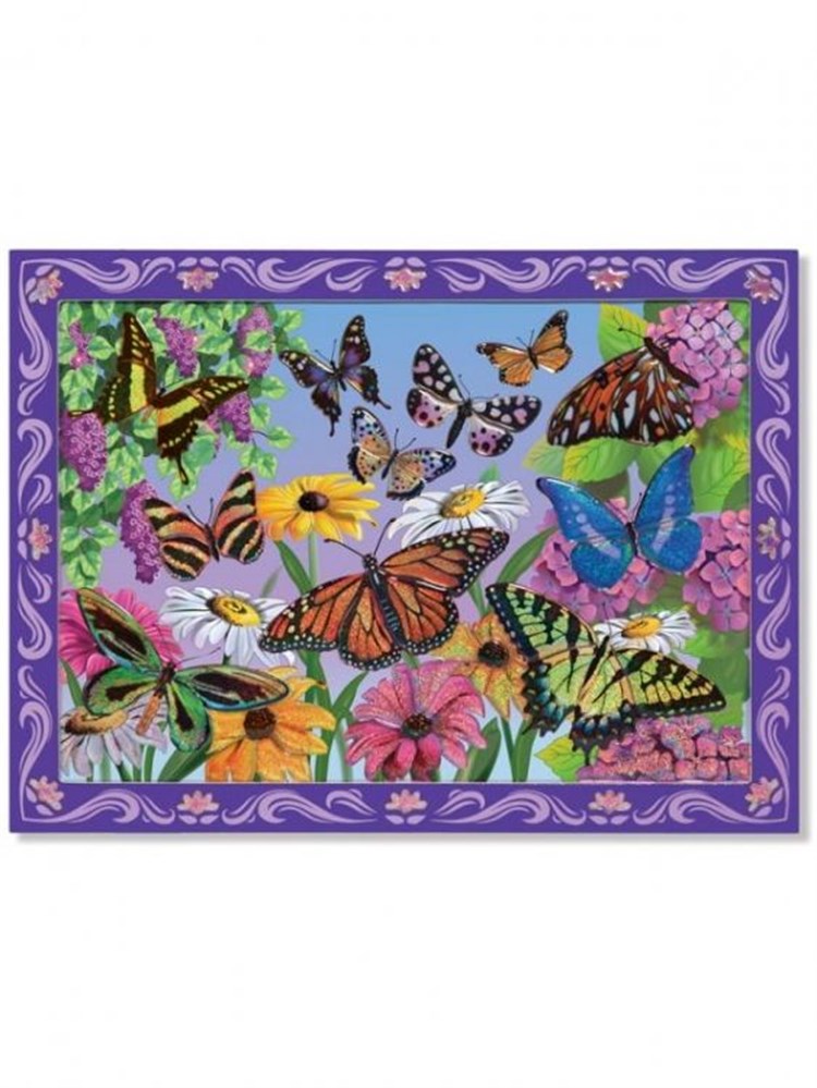 Melissa & Doug Kelebekler Numaralı Çikartma Seti