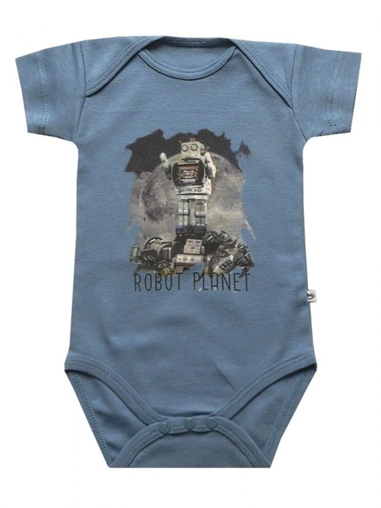 Bebeque Kiki Robot Body - Koyu Mavi