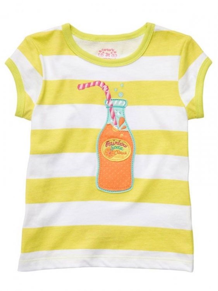 Carter's T-Shirt - Sarı Çizgili