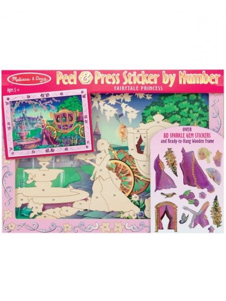 Melissa & Doug Peri Masali Prensesler Numaralı Çikartma Seti