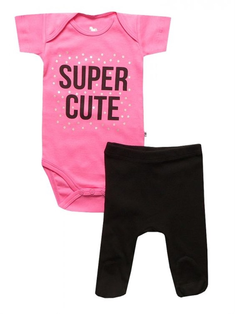 Bebeque Super Cute Set - Pembe