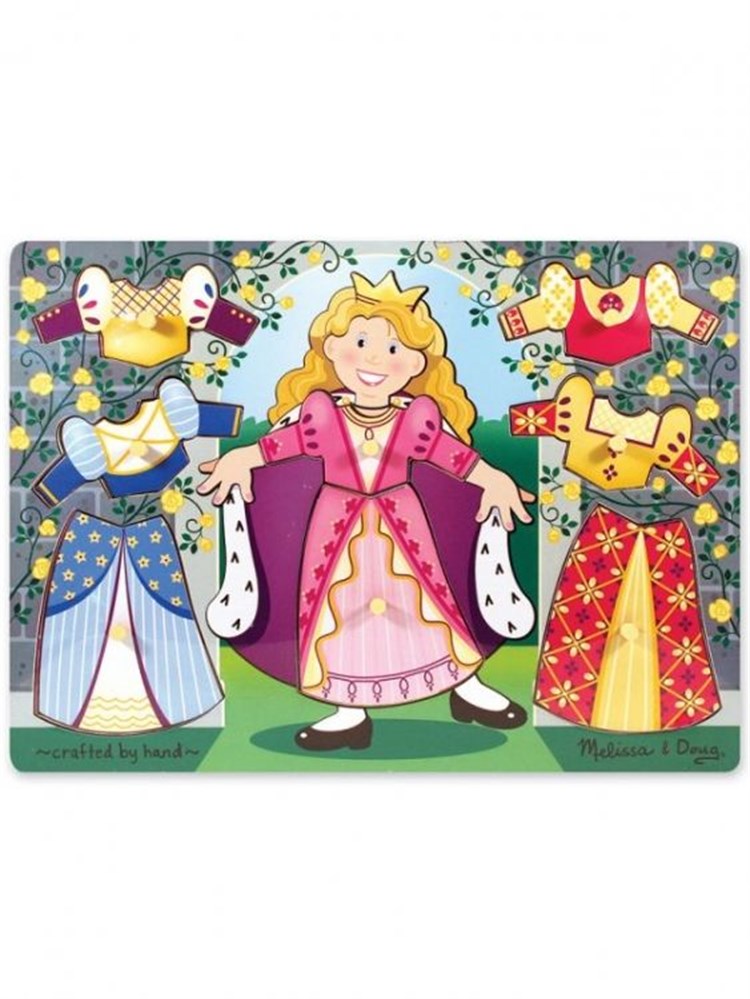 Melissa & Doug Prenses Tut-Çek Yapboz