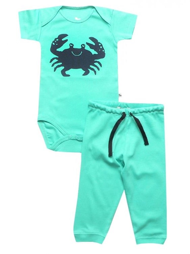 Bebeque Sevimli Yengeç - Aqua Green