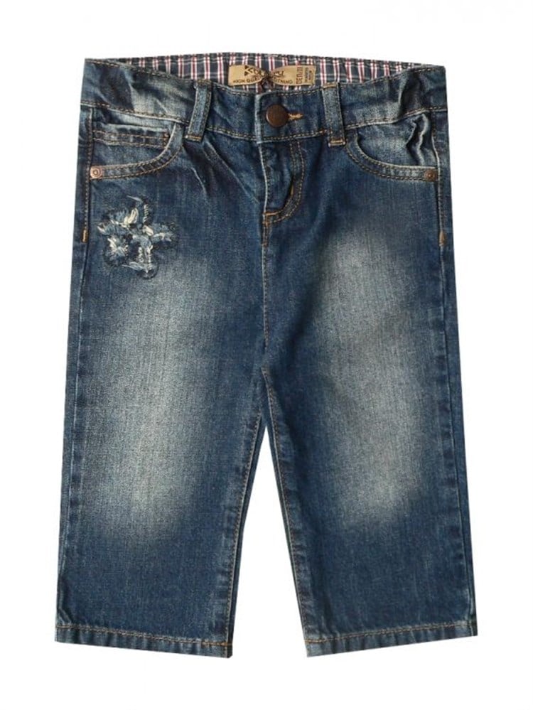 Bluekey Kız Bebek  Pantolon-Denim